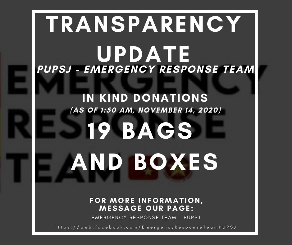 preisesaaa's tweet photo. PUPSJ SA EMERGENCY RESPONSE TEAM wanted to extend our help &amp; donation not just for our co-isko but also to other places like Cagayan Valley and Isabela.

ANYTHING AND ANY AMOUNT WILL DO!!
A SIMPLE RETWEET IS A BIG HELP!!

THEY NEED YOUR HELP!!
SHARE &amp; SAVE A LIFE TODAY!! https://t.co/l4QSETC9uI