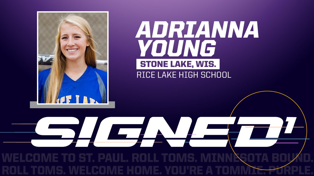 TommieSoftball's tweet photo. Lucky number seven has signed, @adrilou9! Adrianna has both brains and brawn. As a catcher and an outfielder, Adrianna is an all around team player who can help our team in many ways. Welcome to @TommieAthletics & @UofStThomasMN, Adrianna! #builD1 #RollToms #Classof2021 https://t.co/LUTOi5Q4xi
