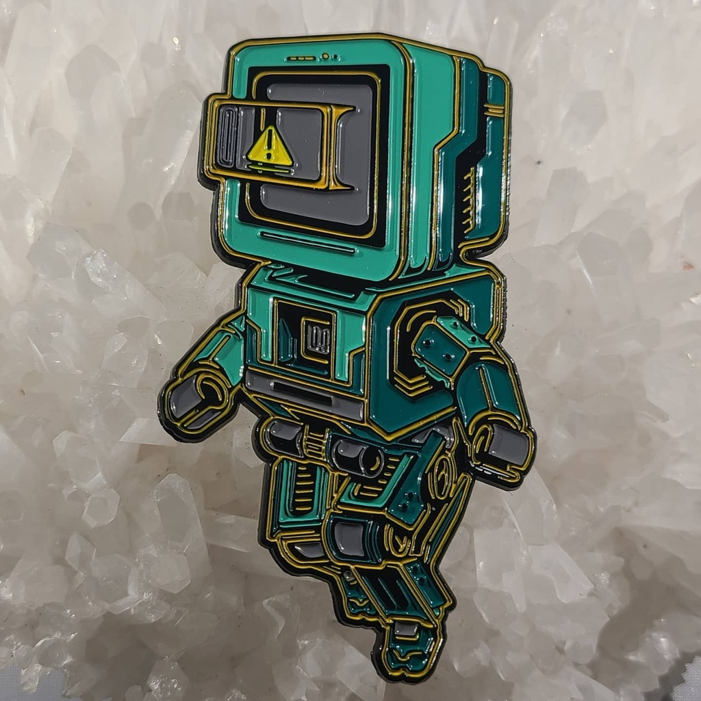 CookdOnChronics's tweet photo. Android 🤖 

https://t.co/qfLoIycD4p 

#android #androidart #hatpins #robot #pins #robotart #pinning #pinnation #pingamestrong #pingame #pinhead #pincollector #weirdart #psychedelicart #trippyart https://t.co/Og6NstRFkx https://t.co/2hZGzr44FB