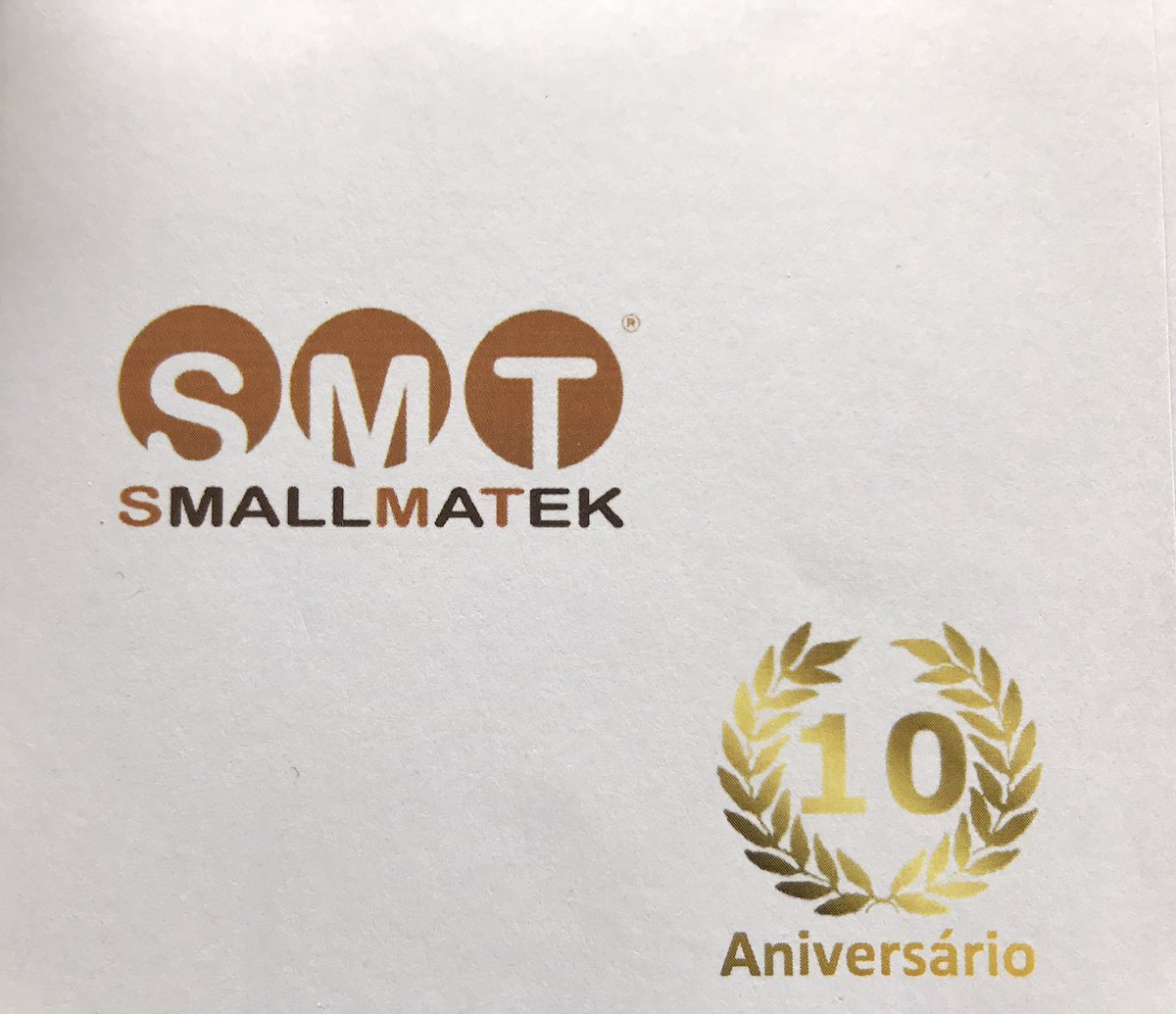 Smallmatek's tweet photo. Happy Birthday Smallmatek! 
We are celebrating 10 years of existence!
Thanks to all collaborators, founders, friends and customers. https://t.co/IZEhsP4lfx