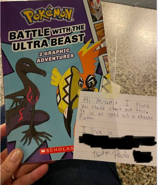Reading Explorers 3rd grade teacher Lisa Nix gets her first piece of fan mail at PBS!! 💌 She loves how Paula used a simile in her writing (something taught last week).  FUSD Reading Explorers and Valley PBS supporting kids in our community and beyond.❤️❤️❤️ @CIPLCastillo