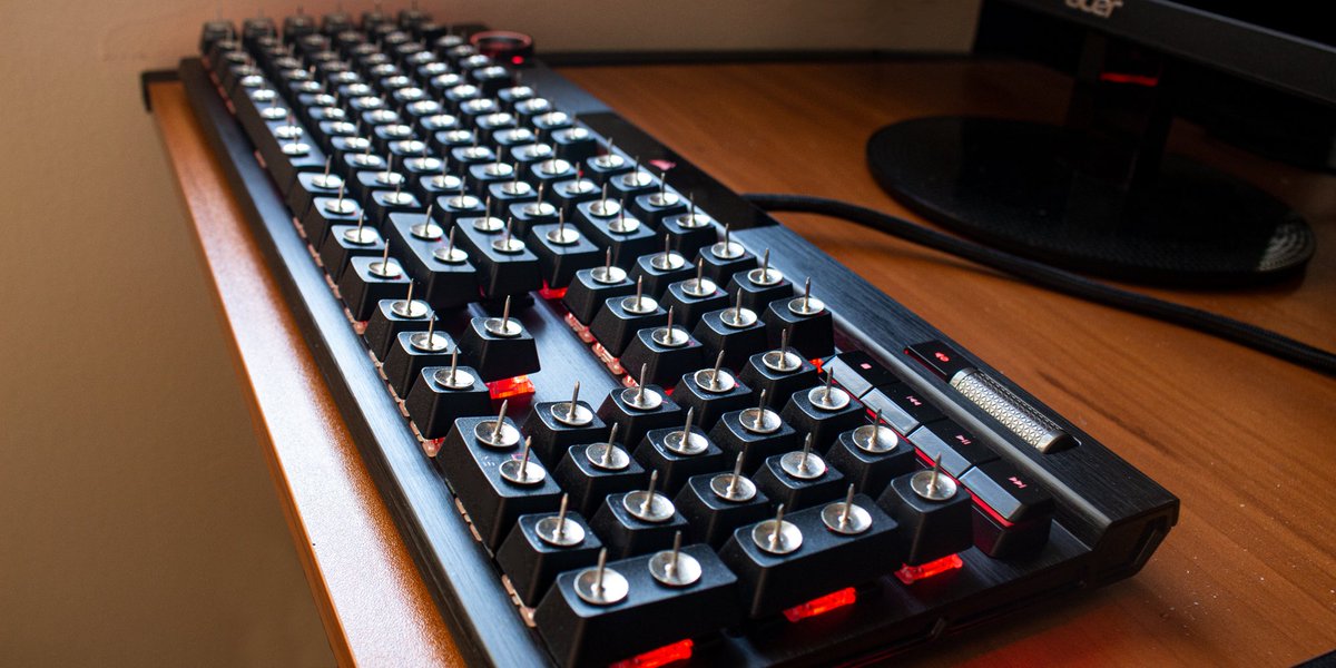 It's Friday the 13th, retweet this post or be cursed with this tack-tile keyboard.