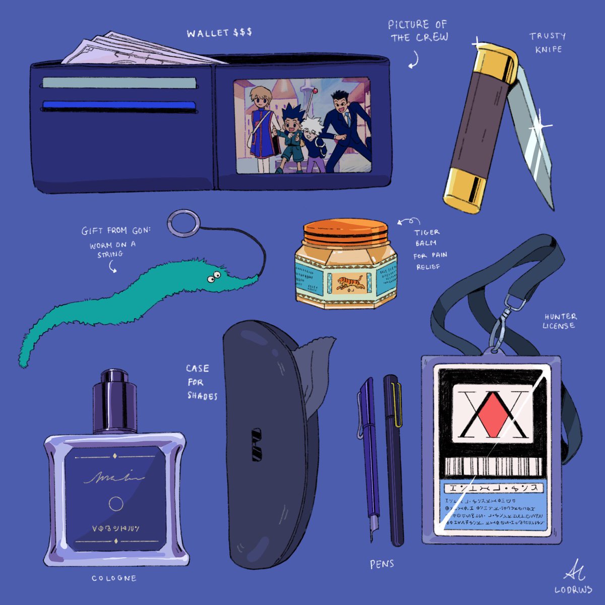 lodrws's tweet photo. What do kurapika and leorio carry 😔
#hxh https://t.co/FCniTzFuin