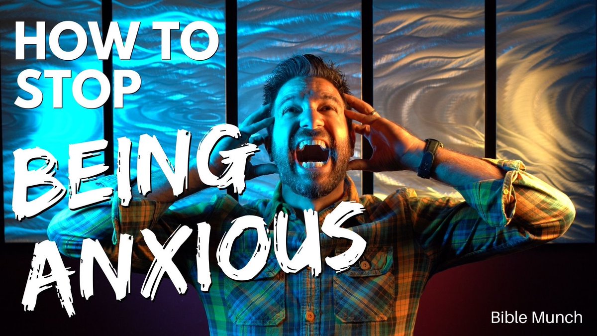 BibleMunch's tweet photo. We need more peace and less anxiety, now.

Watch this to learn How: 
https://t.co/ZctvTmm2gv https://t.co/OqjcZDv8Pt