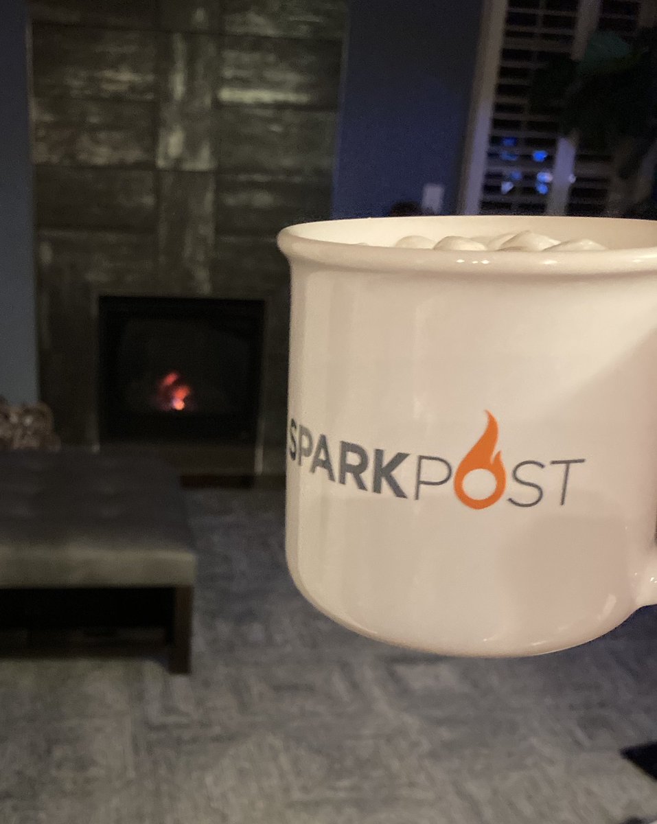 Mint cocoa ☕️ Thanks <a href="/SparkPost/">SparkPost</a>