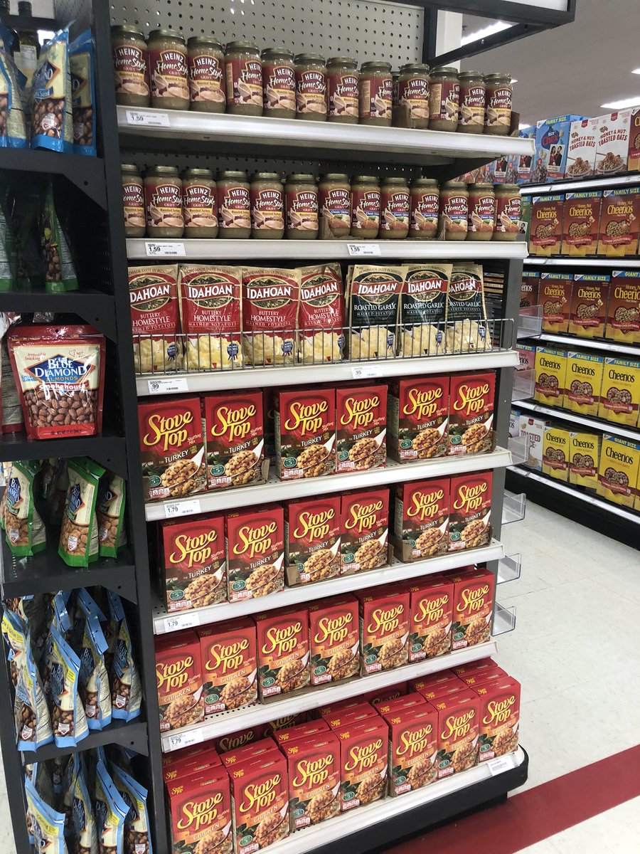 This T1113 market team isn’t letting freight determine our Brand. Bringing Joy to our guests while we keep the floor full! #Thanksgivingready #Turkeytime