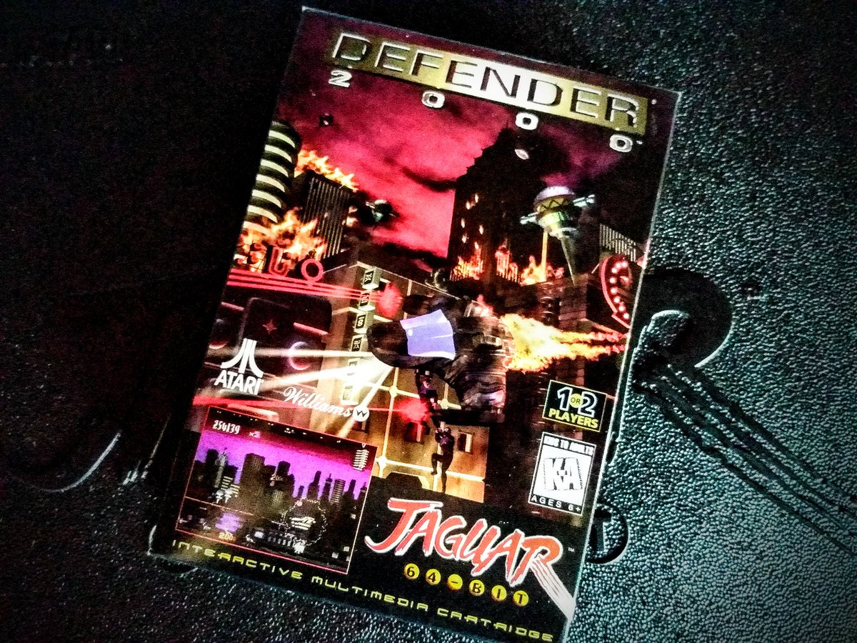 TT_JeffJarvis's tweet photo. @RetroSabertooth: '#Defender2000 is a fantastic update to Eugene Jarvis' classic Defender. Programmed by Jeff Minter, this shooter has lightning fast gameplay, trippy music and enough pixel explosions to last a lifetime… https://t.co/I39AodOOY1, see more https://t.co/2j7o9ZzoVl
