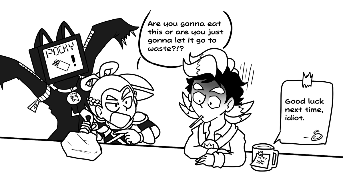1 &amp; 3 day. Continuation from the Pocky Day comic ? 