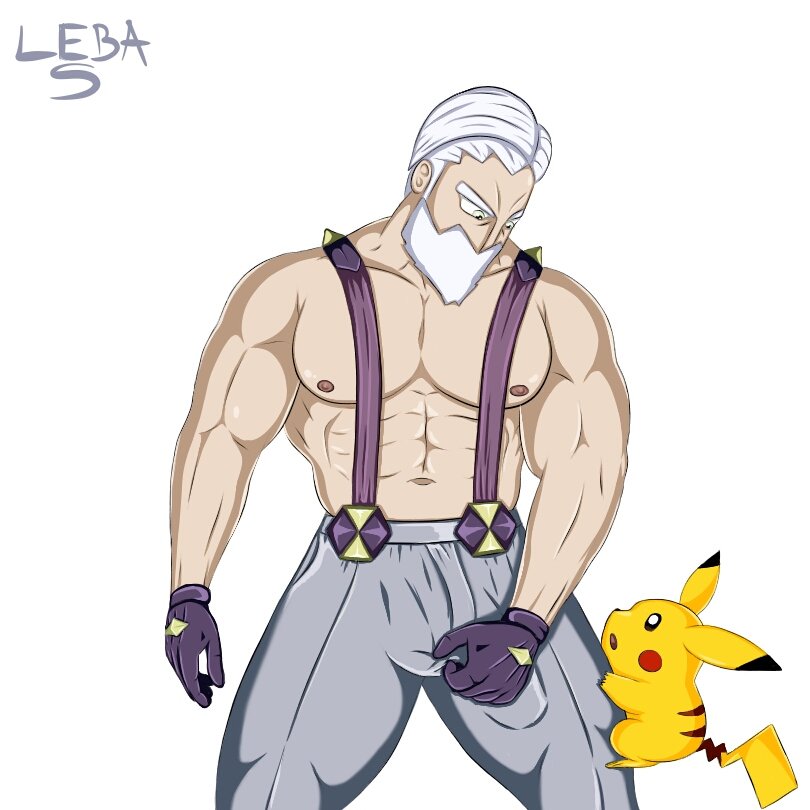 Lebaxix's tweet photo. Drayden preview pokedicks 2 #drayden #bara #pokebara #rule34 #gayart #pokemon https://t.co/WoIckeCbyM