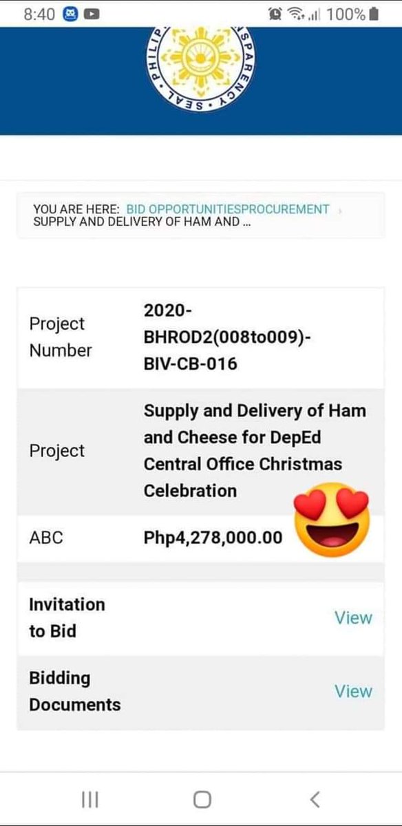 necotiny's tweet photo. #CagayanNeedsHelp 
So  the Christmas party Ham &amp;cheese budget is 4 million? 

Why? 

Sana ma donate na lng sa mga nasalanta ng bagyo https://t.co/xg7vm2GESu