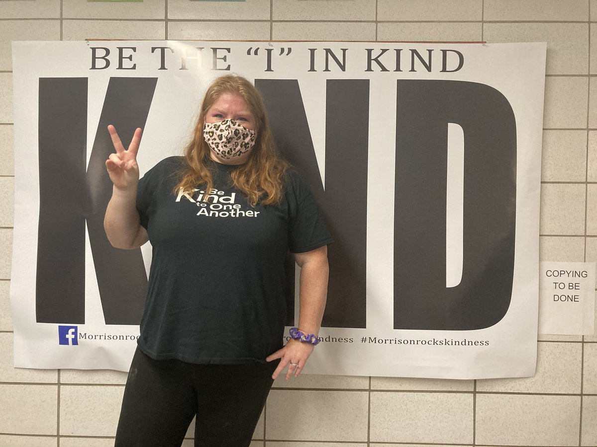 Proud to see so many positive tee shirts today for #worldkindnessday2020 🌎✌🏽❤️🧡💛💚💙💜 #morrisonrockskindness #bekind <a href="/theKindnessrock/">The Kindness Rocks Project</a> <a href="/BraintreeEDU/">Braintree Schools</a>