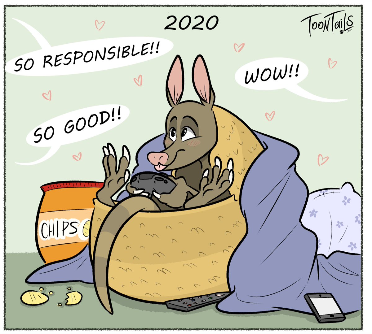 #toontails 31

 ... Quarantine what ??

I don't know why, 
But I've suddenly been getting praised for my every day routine ..
🥴