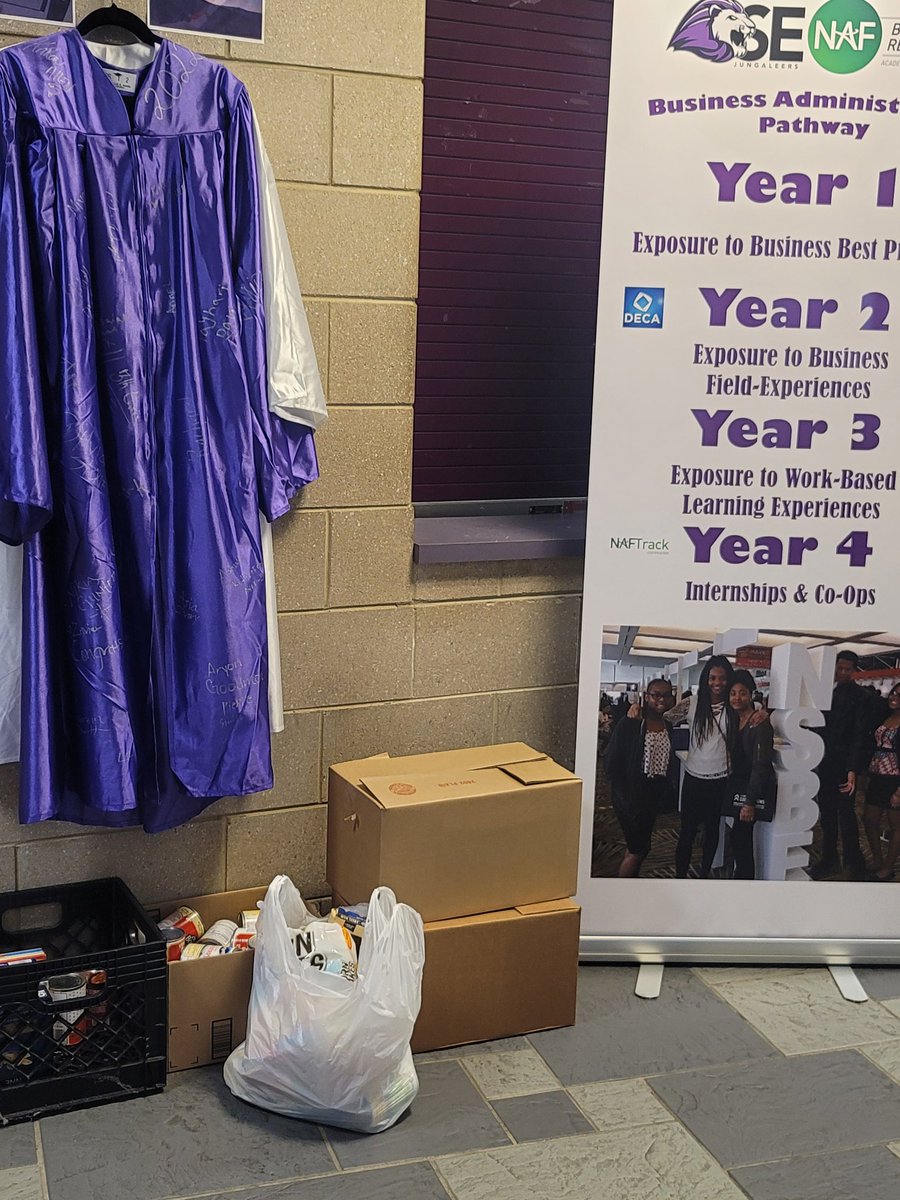 We kicked off our Thanksgiving Food Drive on World Kindness Day. Thanks to c/o 2024 students Madison Johnson and Sanya Hailey for donating today #WorldKindessDay2020 #3030