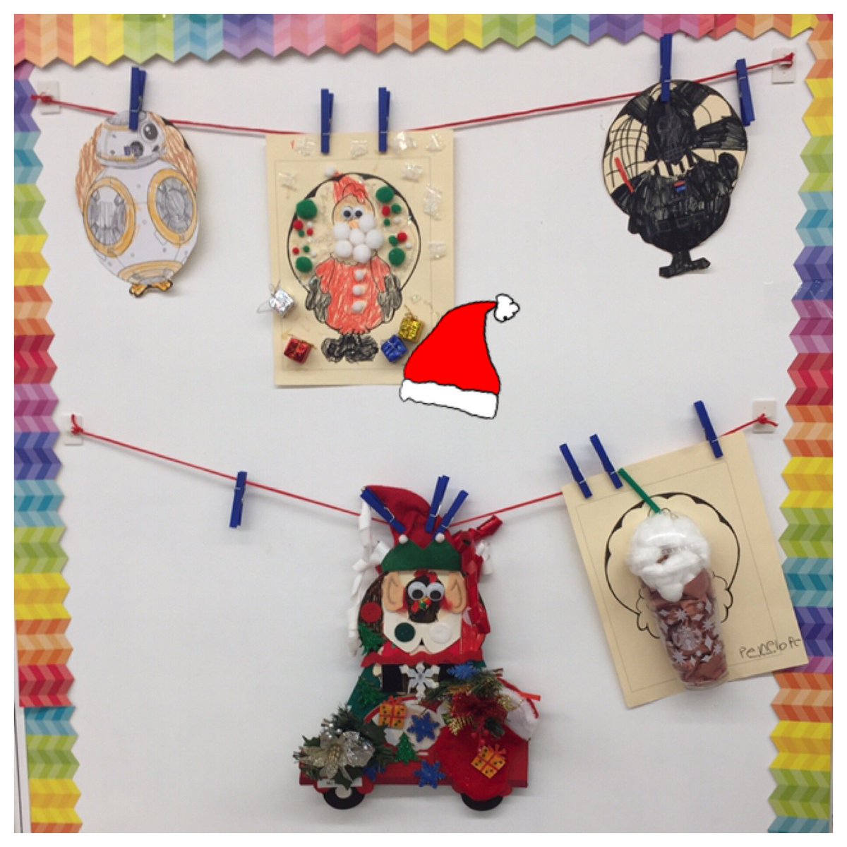 MrsB_A1's tweet photo. First Grade is having fun with our disguise a turkey project.  #ShawsheenElementary, #LoveFirstGrade https://t.co/Q0FM6LGi7O