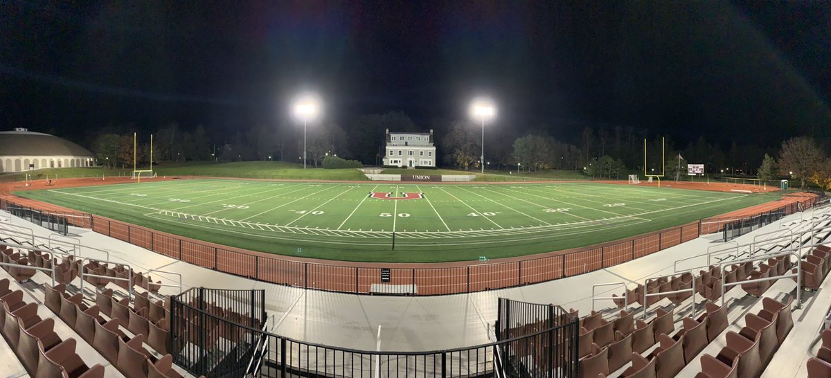 UnionAthletics's tweet photo. Friday night lights with the new turf. ๐ https://t.co/g6m8U9nqdD