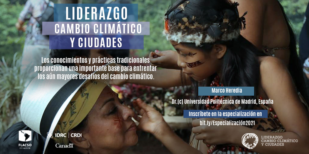 Lideresclima's tweet photo. #InvestigaciónAplicada #CambioClimático, conoce a nuestros alumnos graduados

📖 "Relevamiento del conocimiento ancestral sobre el cambio climático de la nacionalidad Kichwa que habitan en la ciudad del Puyo""
💁🏽‍♂️ Marco Heredia

👁‍🗨 Más información: https://t.co/loeHV8ho6U https://t.co/HrFsTwogkv