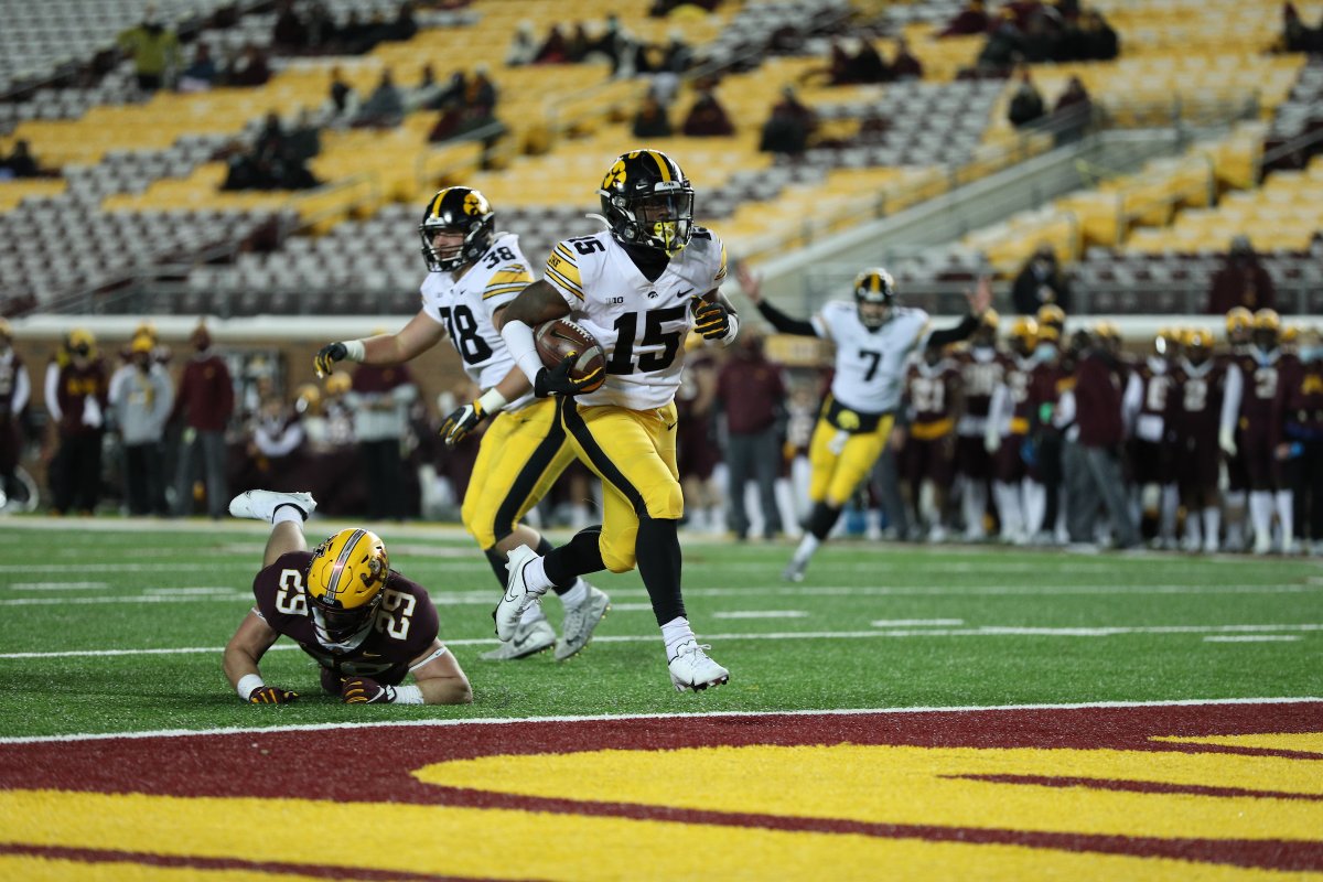 HawkeyeFootball's tweet image. That was Wild. 

Touchdown Iowa! | #Hawkeyes