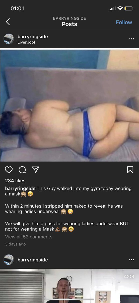 How can one be so passionate about not wearing a mask? Ask Barry x