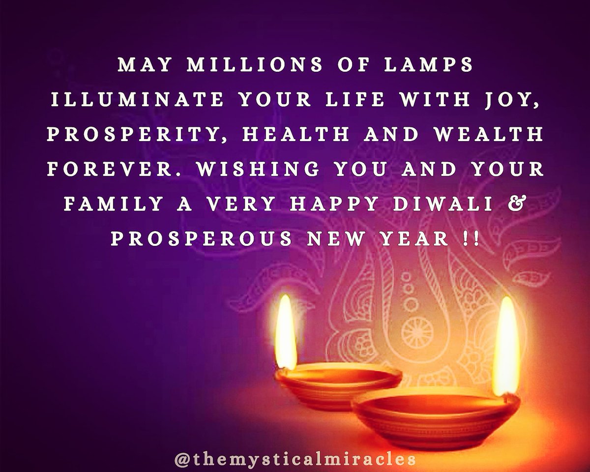 MeghaHKothari1's tweet photo. MAY MILLIONS OF LAMPS ILLUMINATE YOUR LIFE WITH JOY, PROSPERITY, HEALTH AND WEALTH FOREVER. WISHING YOU AND YOUR FAMILY A VERY HAPPY DIWALI &amp; PROSPEROUS NEW YEAR !!

#happydiwali #diwali2020 #diwalicelebration #diwalivibes https://t.co/FeyLsMOabJ