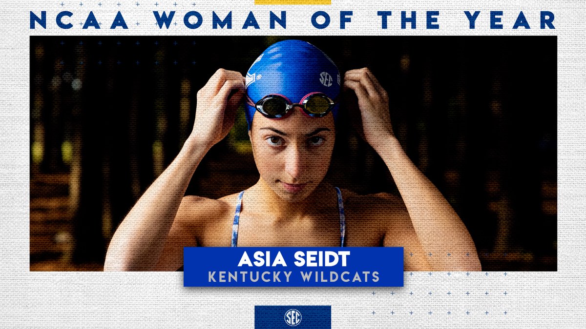 2020 <a href="/NCAA/">NCAA</a> Woman of the Year!

Congratulations, <a href="/africa_seidt6/">Asia Seidt</a> 👏👏👏