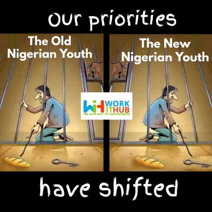 itsBenthaniel's tweet photo. Focus on what will make you better over a long period of time not for a short while.

I have #shifted
we have #all shifted 
#ourmoodydays #ourmumudondo #endsars #EndBadGovernanceinNIGERIA #notanothernigerian #instablog #NewNormal #NigeriaPrevails #Google https://t.co/zS07nxVwvC