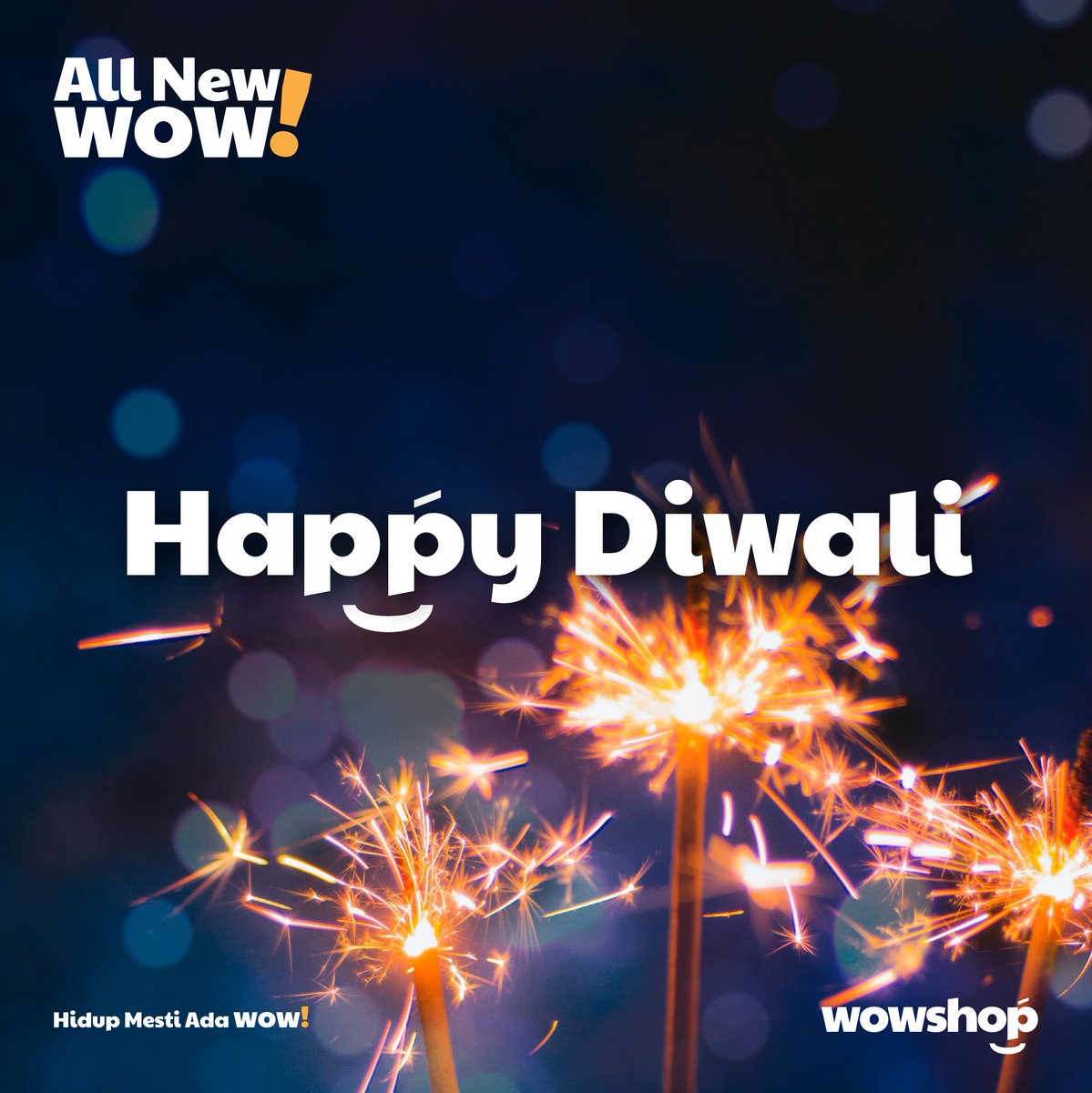 May your Deepavali be filled with colors and lights of happiness!

#wowshop #hidupmestiadawow #allnewwow #deepavali