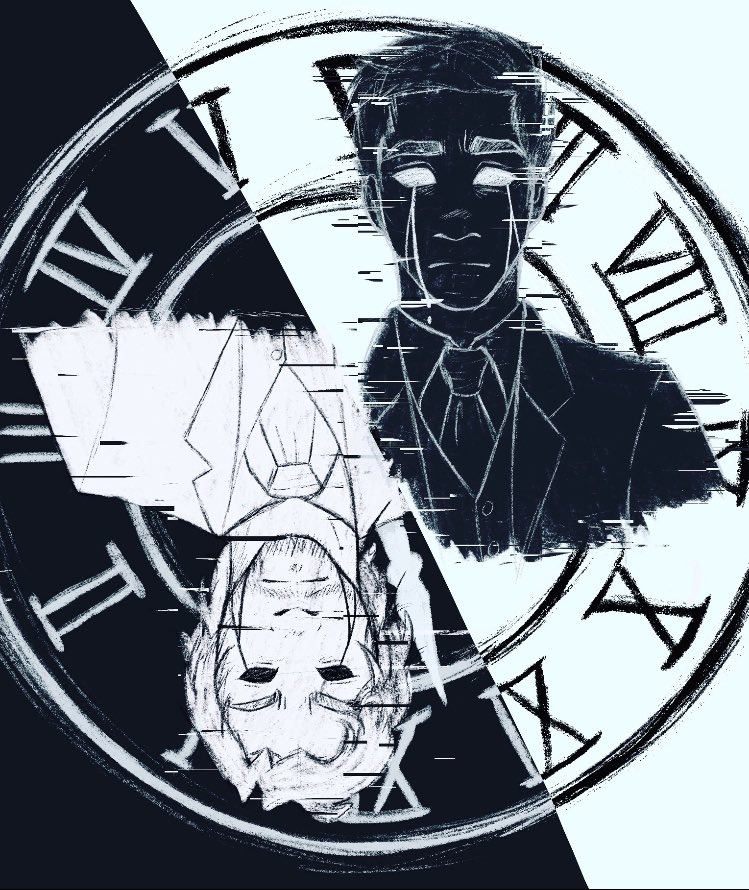 Azuwarius's tweet photo. Couple of closeups of the last piece #UnusAnnusFanart #unusannus #UnusAnnusoverparty #UnusAnnusisoverparty #mementomori #markiplier #crankgameplays #fanart https://t.co/bekNIm6mGs