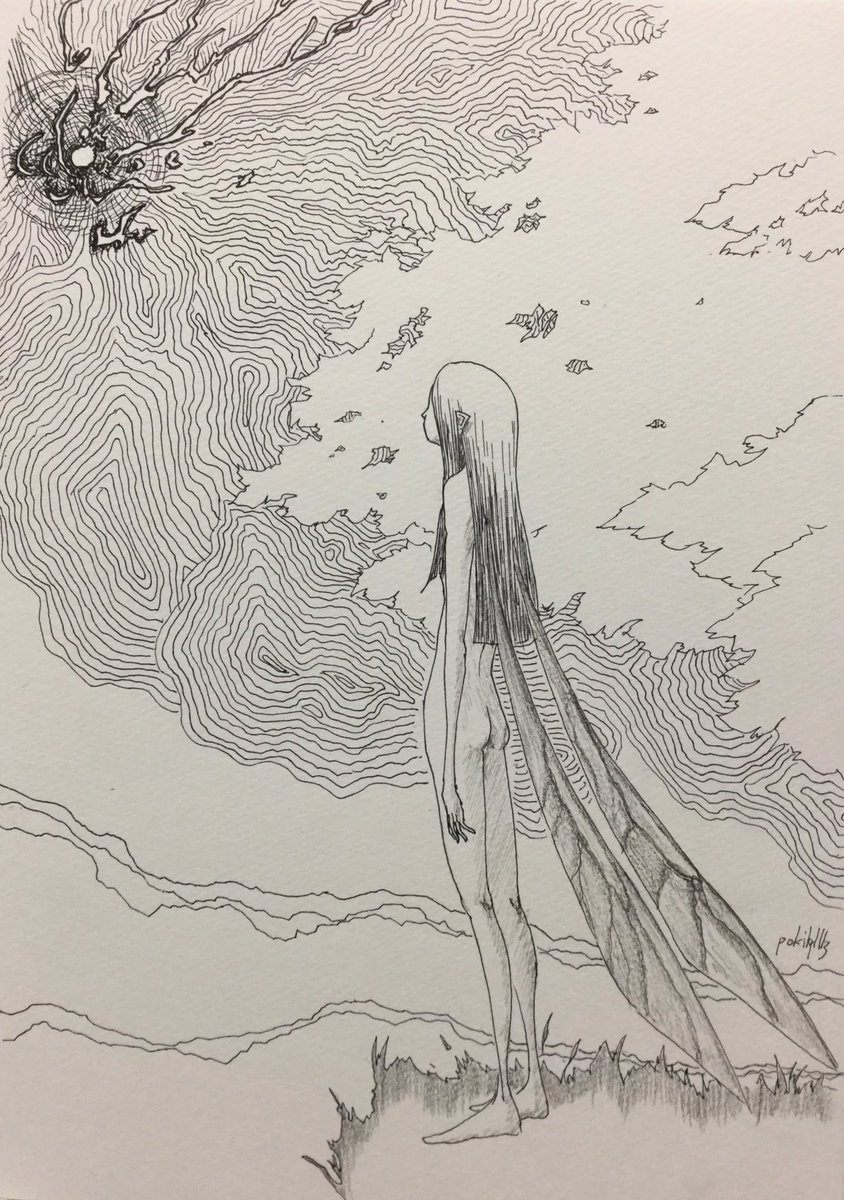 #芸術の秋ということで作品あげてるアカウントフォローしませんか 