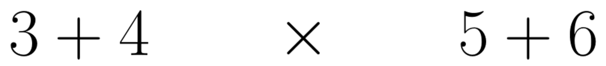Eh, one last comment. If you're using a programming language, look up its rules (they vary). But human communication isn't so mechanical. If someone writes to you with this kind of spacing, you'd be an idiot to parse it as anything other than (3 + 4) x (5 + 6), PEMDAS be damned.