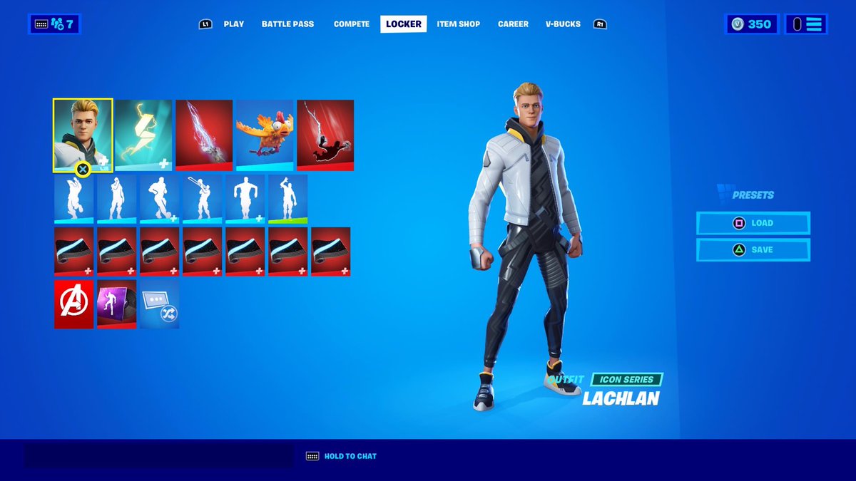 TheEmpireAlexT's tweet photo. The totally poggers loadout I’ve been rocking, @LachlanYT with the Flappy Flyer is DEADLY. @FortniteGame #Fortnite #PWR #CodeLachy https://t.co/vhn8qT9WLp