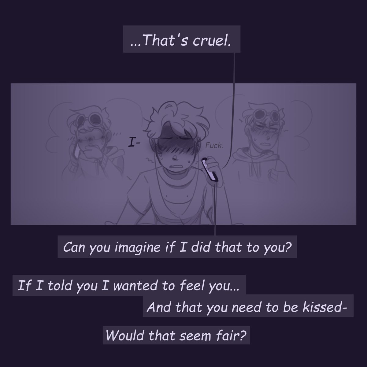 divs on Twitter "cw // DNF + Suggestive so... heat waves? banger👁️tbhyourelame1 dreamnotfound