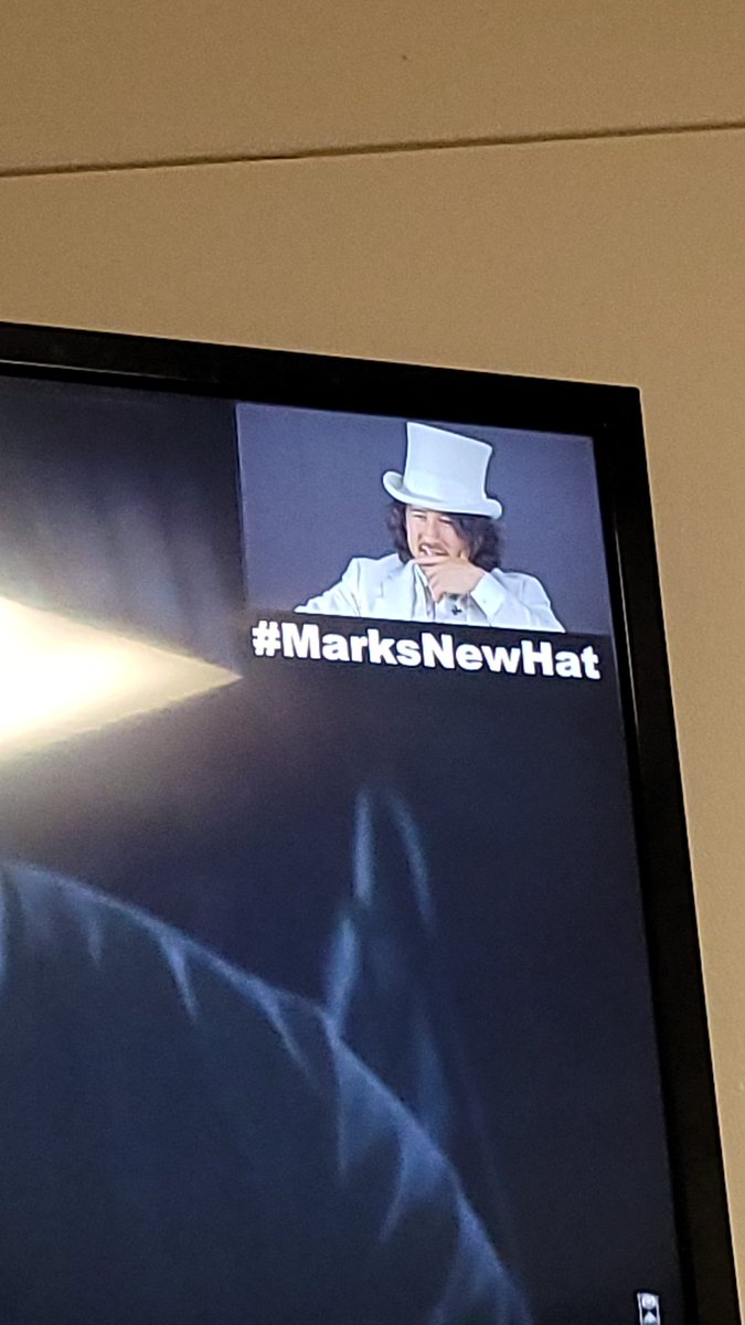 #MarksNewHat