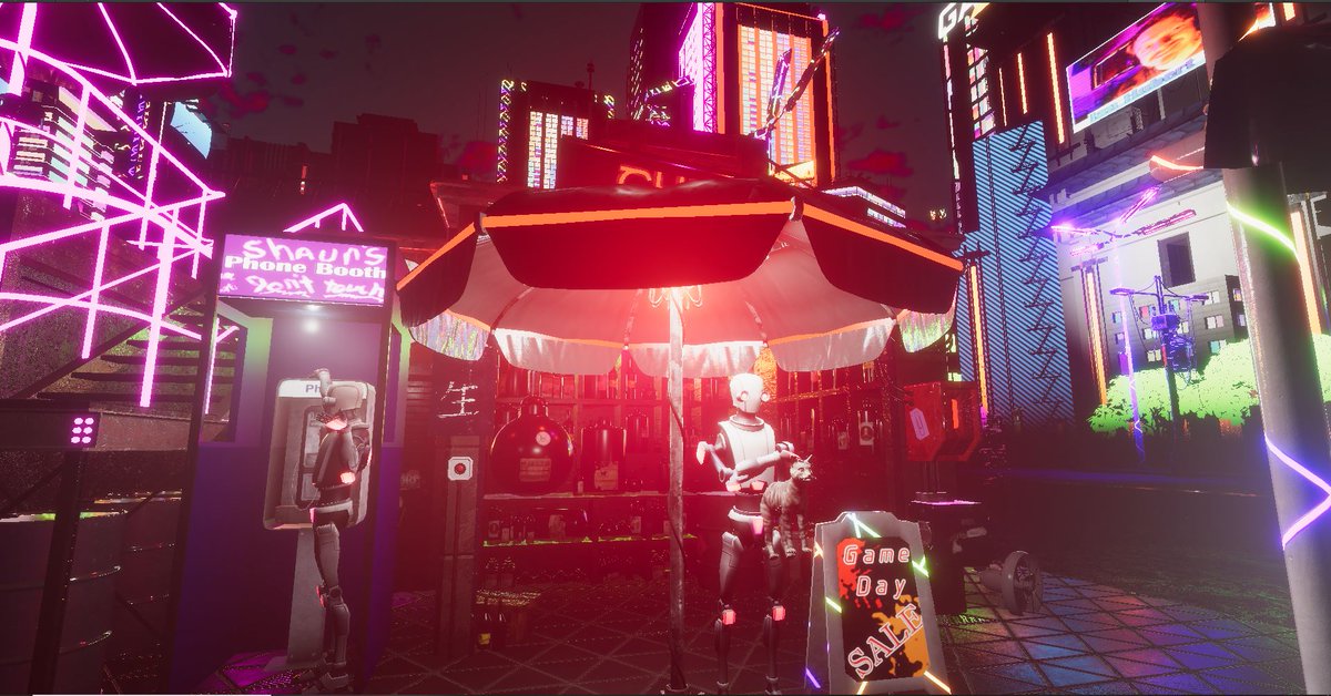XRTeacher's tweet photo. Learned a whole lot about HDRP in Unity and had lots of fun playing with the Neo City Mini Kit from @kitbash3d. Not going to win any awards, but it is pretty cool to have a first entry for the #KB3DContest. Thanks for giving us a chance to work with your models! https://t.co/OyBS9tkkqO