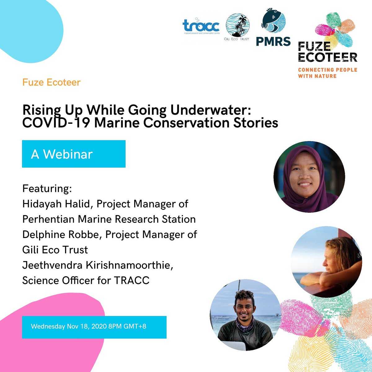 FuzeEcoteer's tweet photo. Join us as we talk about the ups, downs and survival of Turtle and Marine conservation during the current pandemic.
Click the links to sign up!
https://t.co/Gw0ZErb1gJ

https://t.co/uSm0sVkNum https://t.co/xIv1ctpvEX