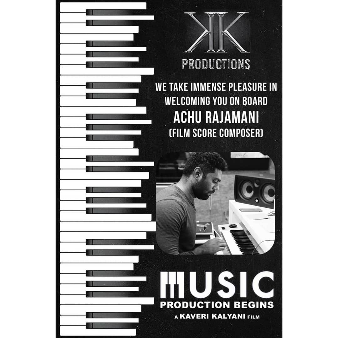 K2KProduction's tweet photo. @K2KProduction wishing all
a happy &amp; a prosperous #Diwali
Tamil Music production begins
A @kaverikalyani #MultilingualFilm
🎼 @achurajamani
 *ing @ChethanCheenu @siddhiidnani @ShwetaAvasthi
@rohithmurali24  @onlynikil @ursVamsiShekar
#HappyDiwali https://t.co/pLNCHCesK7