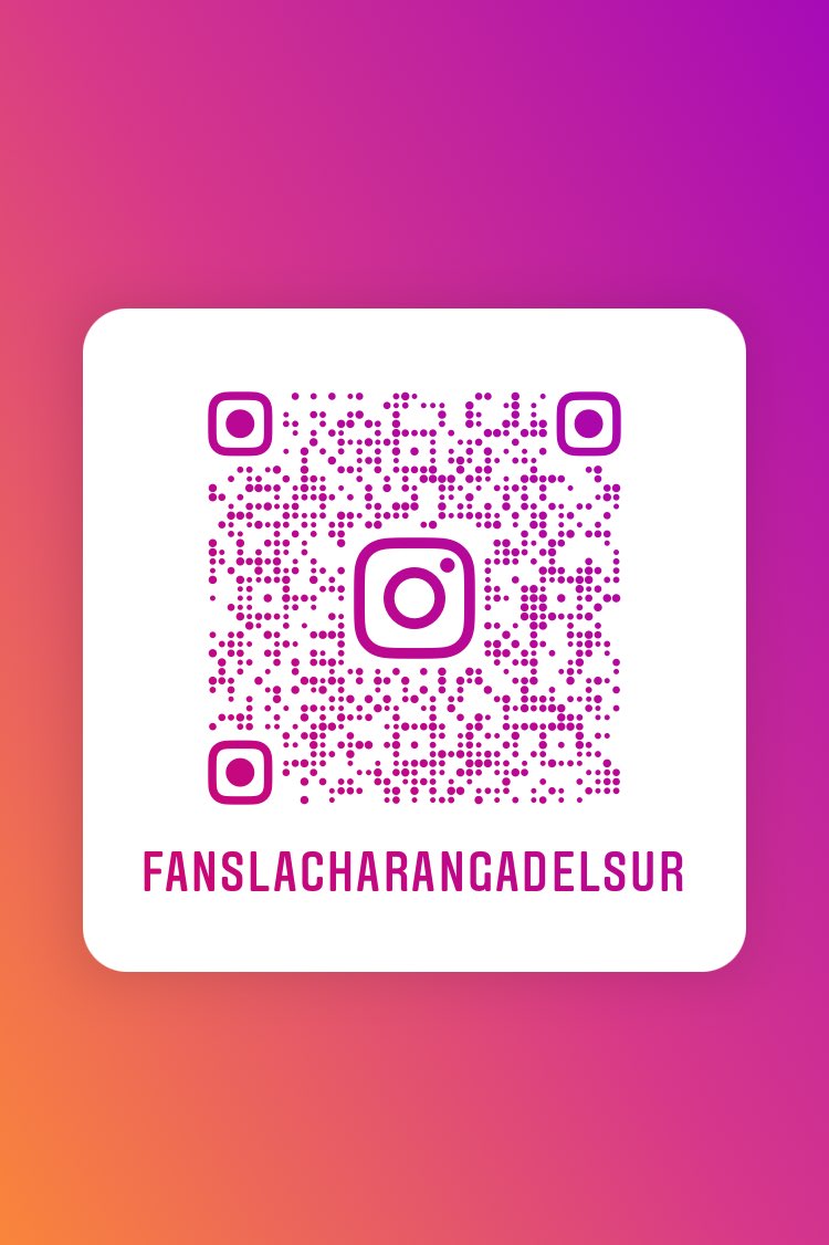 Síguenos en Instagram en @fanslacharangadelsur 🥳  instagram.com/fanslacharanga…
