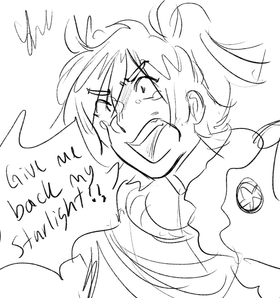 revue starlight but with more unhinged expressions 