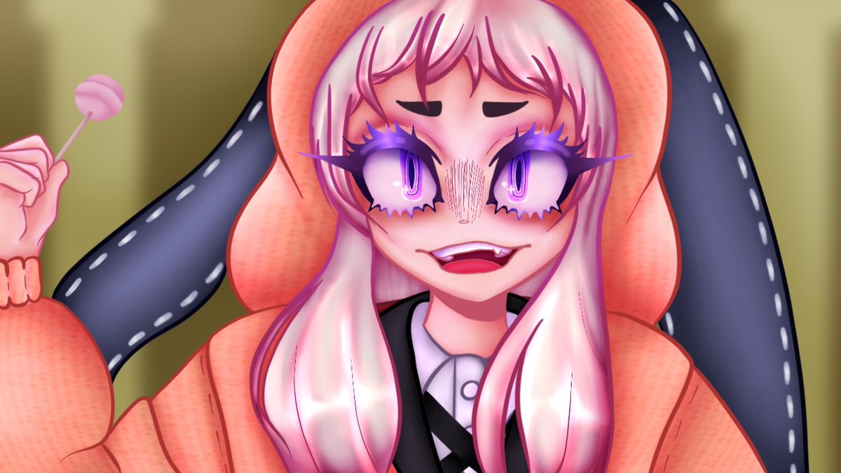 mocha_pie_'s tweet photo. runa is vv epic #kakegurui #runayomozuki #art #artist #artistontwittter #digitalart #procreate #screenshotredraw https://t.co/L9Jy4KtmV6