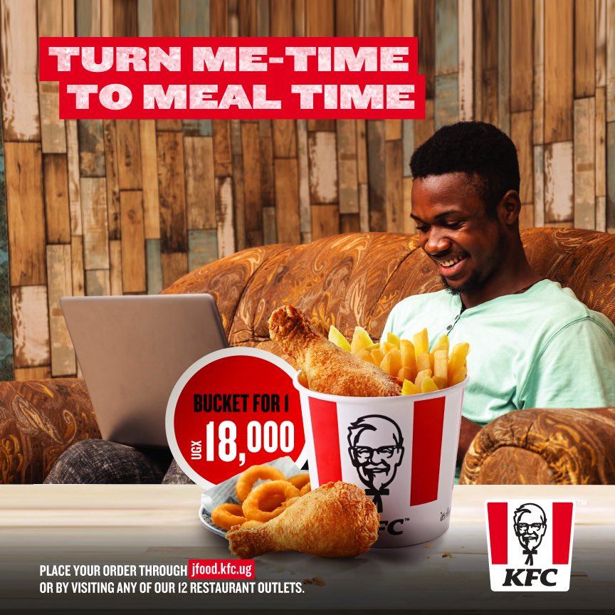 KFCinUganda's tweet photo. Taking some time to unwind this weekend? We’ve got just the perfect snack for you. 😋 

#TreatYourself #SelfCareWeekends https://t.co/vytJjwwu41