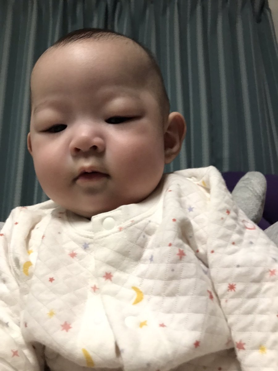 あがりえさん96 ダイアンの西澤みたいに まぶたがパンパンパン 最近は泣きすぎて大変です 赤ちゃん日記