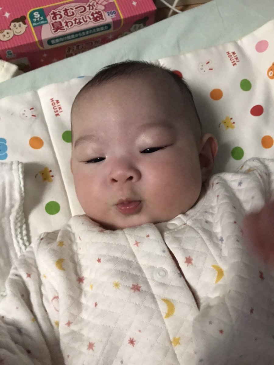 あがりえさん96 ダイアンの西澤みたいに まぶたがパンパンパン 最近は泣きすぎて大変です 赤ちゃん日記