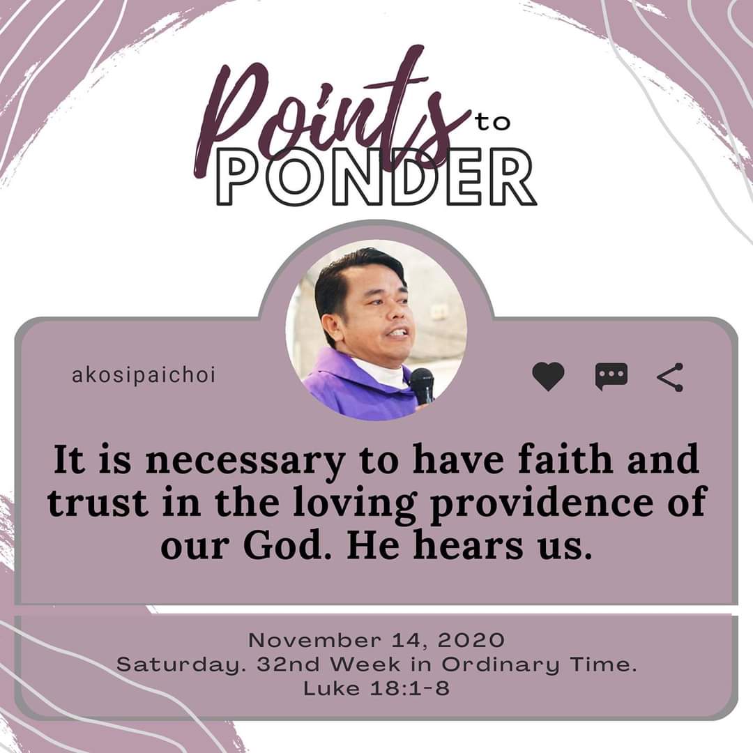 SRPPateros's tweet photo. #PointsToPonder

Daily Gospel Reflections by Fr. Choi Gliponeo https://t.co/0r2SkGaHq1