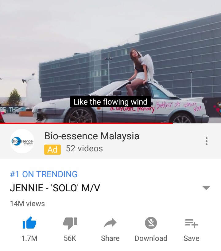 MV dorang trending no 1 berhari2
