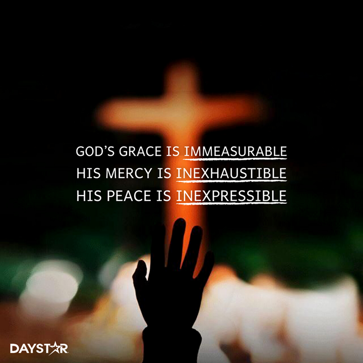 God will bless you in spite of your mistakes, show you favor in spite of your failings. That’s the mercy of God’s amazing grace.