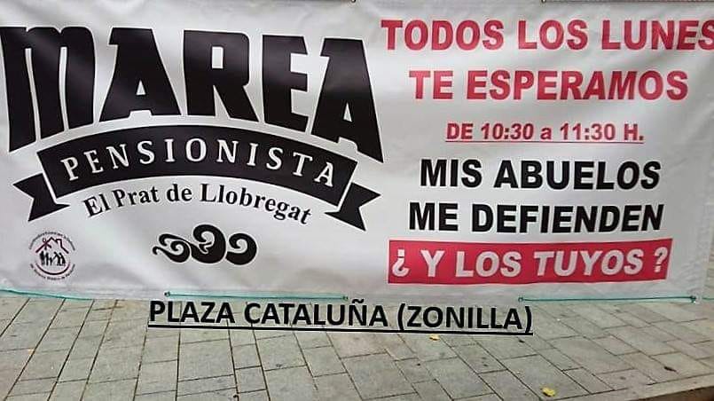 Próximo lunes día 16 a la 10.30 en el Prat Zonilla-Pza Catalunya.-    Dicen que con la edad los ánimos decaen
pasaros por El Prat y comprobar  nuestra respuestas.
