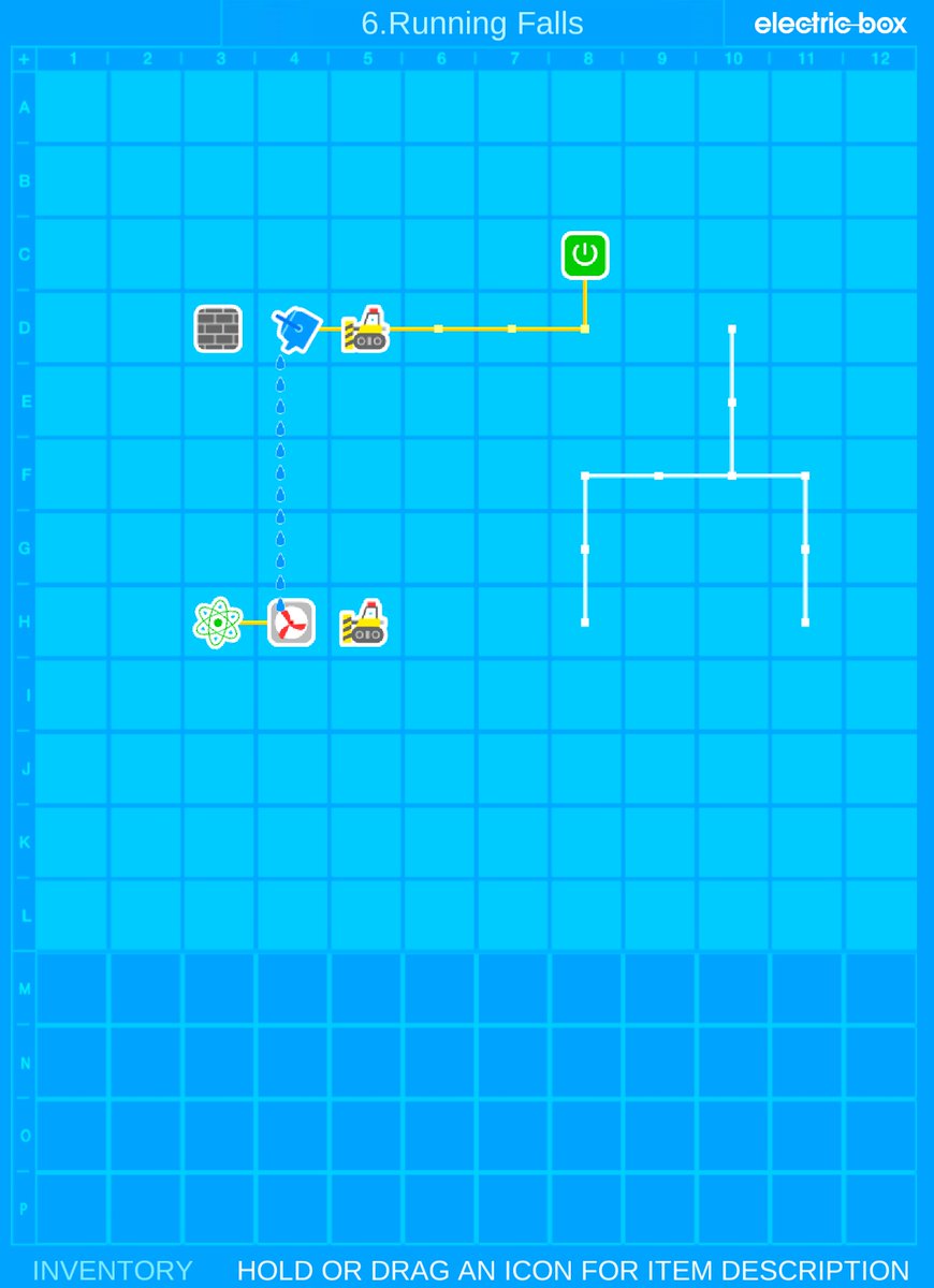 n14tru's tweet image. 娘にアルゴリズム的な何かを挑戦させてみようかと思って、ふと10年程前にハマったアプリを一緒に始めたら大ハマリ。ほんと秀逸。
#electricbox