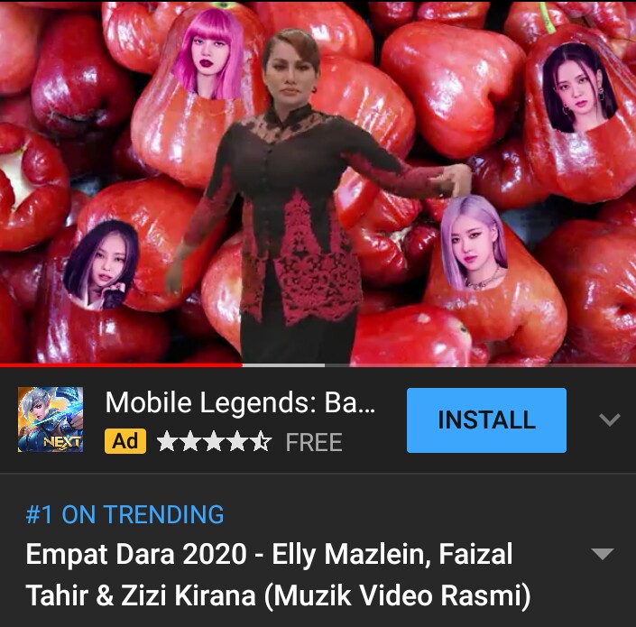 Blackpink cameo dlm lagu yg viral thn ni