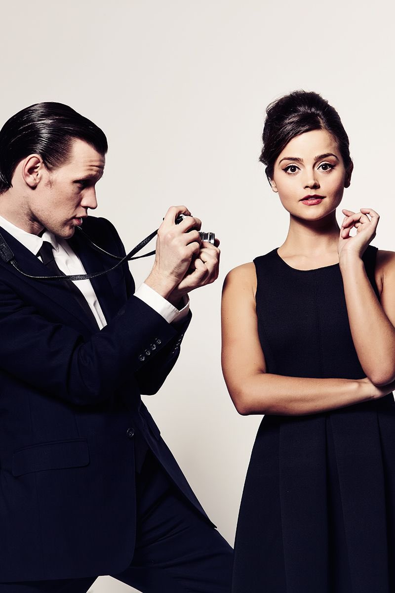 matt smith and jenna coleman being besties - a thread 