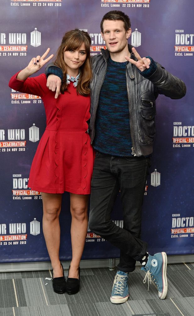 matt smith and jenna coleman being besties - a thread 