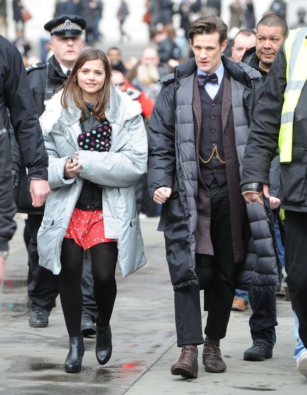 matt smith and jenna coleman being besties - a thread 